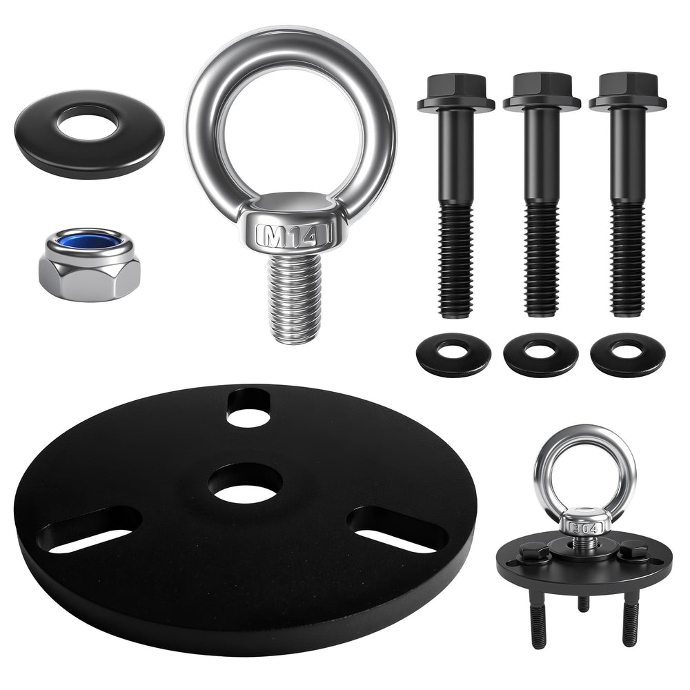 STILEALUS front view lift ring showing robust construction and secure hoisting