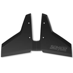STINGRAY HYDROFOILS closeup of 4-bolt installation showing secure fit benefit