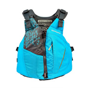 Stohlquist Escape front view showing low profile fit and mobility
