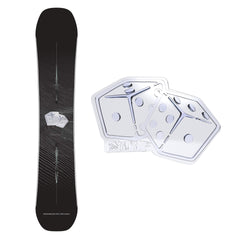 Stompgrip dice clear front view showing low-profile traction and aesthetic benefit