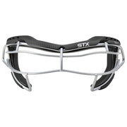 STX Focus XV-S front view showing low-profile double bar cage for clearer vision