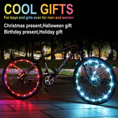 Sumree fitted to children's bike illustrating compatible 12-inch to 29-inch sizing