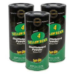 Sun-Glo front can showing label and pack of three for reliable medium speed