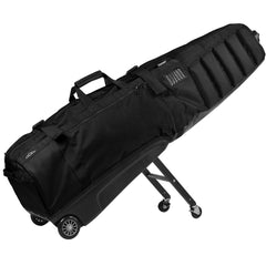 Sun Mountain Meridian front view showing bag profile and stable rolling
