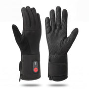 Sun Will front view of heated glove liners showing slim fit and easy layering benefit