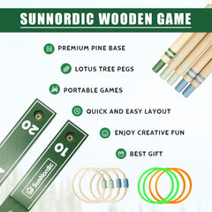 SunNordic metal screw-in peg close-up showing durable stability