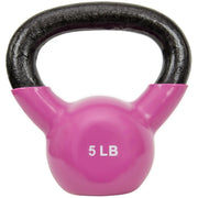 Sunny Health & Fitness kettlebell front view showing compact starter weight benefit