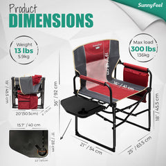 SUNNYFEEL frame and click-to-lock detail showing secure anti-pinch design