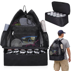 Sunnymove front view showing roomy layout and cooler compartment for organized packing