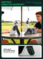 SUPCASE hinge and adjustment mechanism providing flexible viewing