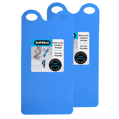 Superio snow slider mat front view showing flat surface for fast rides