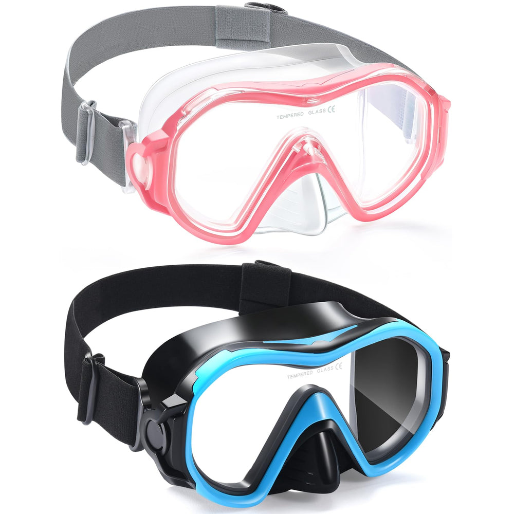Supertrip front view showing mask fit and branding for comfortable seal