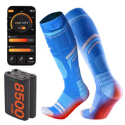 SURGOAL heated socks front packaging showing product benefits