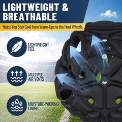 surlim adjustable chin strap and rear laces for secure customizable fit