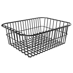 SurpLee front view of wire basket showing sturdy frame and organization benefit