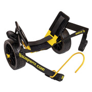 Suspenz front profile on kayak showing balanced carry benefit