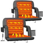 Suteck front view showing seat and backrest with warmth benefit