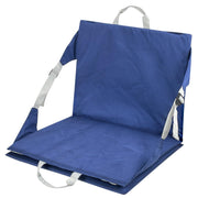 Sutekus front view of large waterproof seat showing wide surface and support benefit
