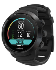 SUUNTO D5 front display showing colorful dive data for quick reads