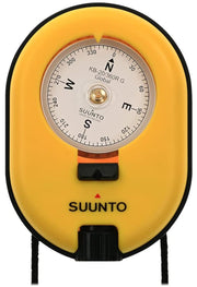 SUUNTO KB-20 front view showing clear degree markings and stable floating needle benefit