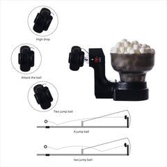 Suz S101 ball feed mechanism close-up showing reliable, consistent delivery benefit