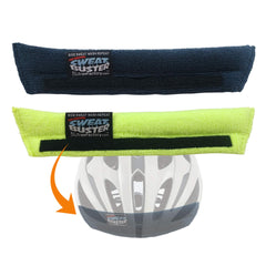 Sweat Buster front view showing liner shape and secure fit benefit