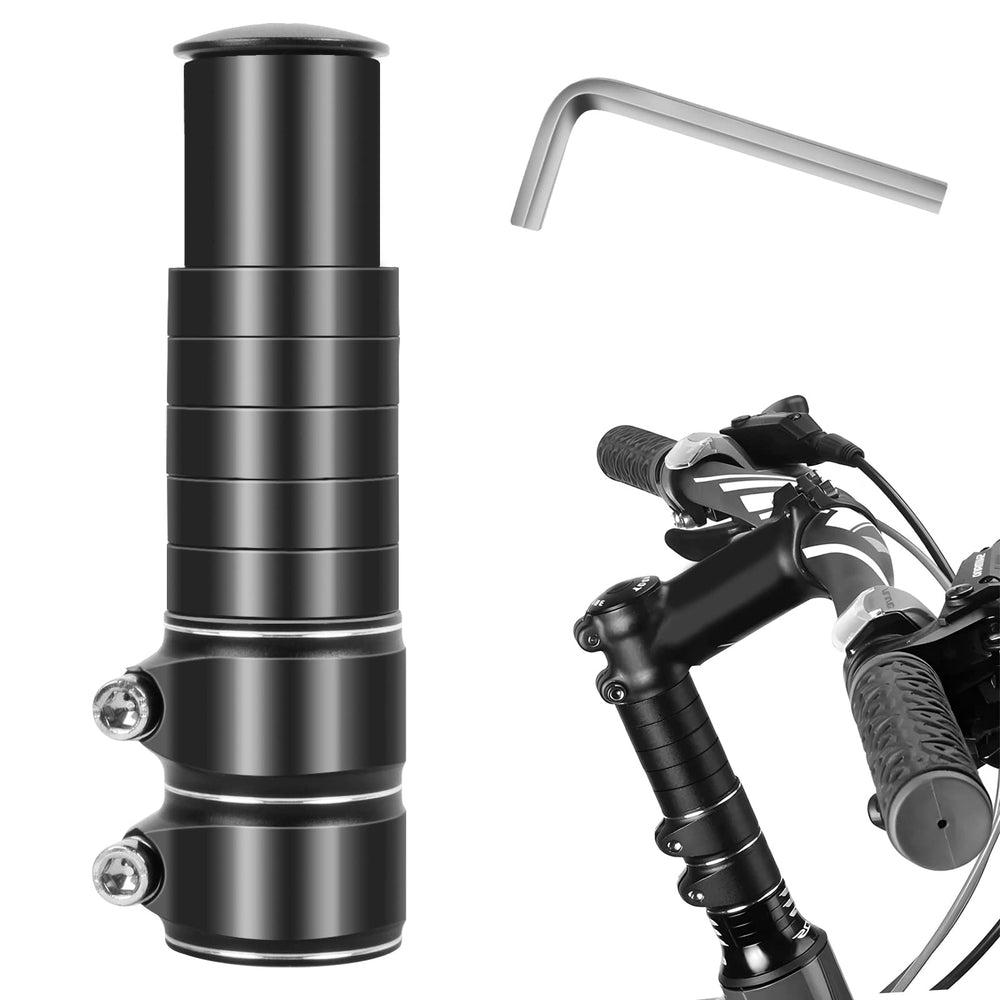 Sweetone front view of handlebar extender showing compact rise and clean finish