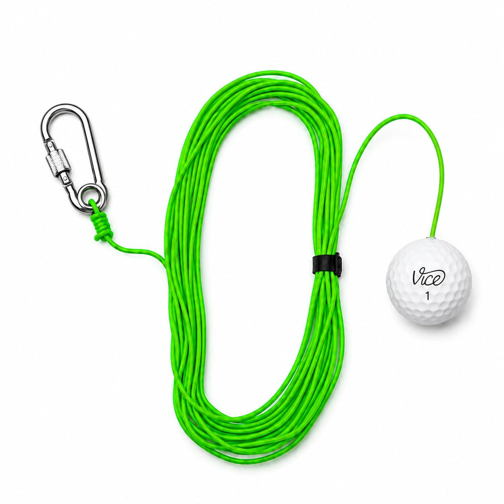 SWING AWAY! front packaging with components shown, compact and travel-ready
