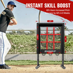 SwingIt alloy frame and tear-resistant net detail demonstrating durable construction