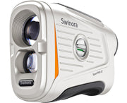 Swinora front view showing compact rangefinder and easy-to-use buttons for quick access