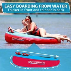 Swonder Newport EVA seat pad detail providing cushioned support and reduced impact