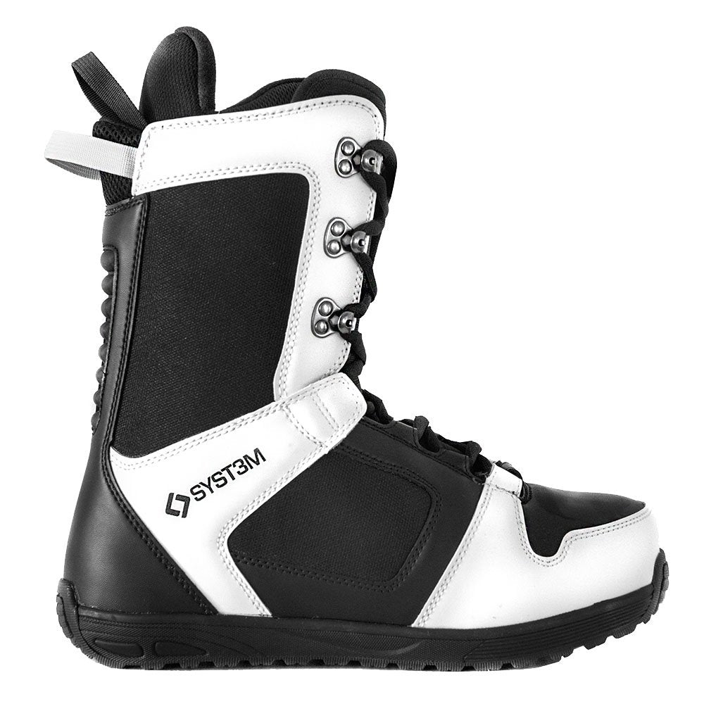 System APX front profile showing laces and low-profile fit for precise control