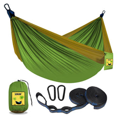 SZHLUX front view hammock showing roomy double layout and comfort