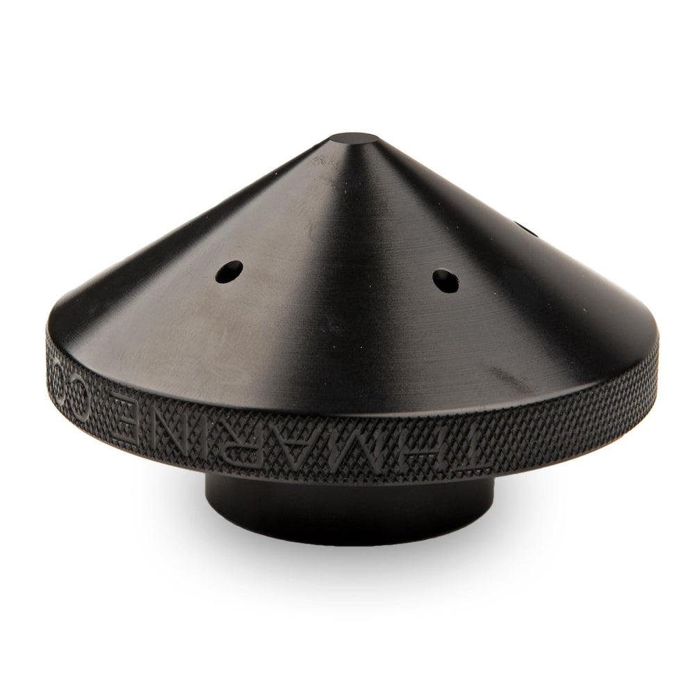 T-H Marine front view of G-Force Eliminator prop nut showing fit and finish and easy tool-free installation