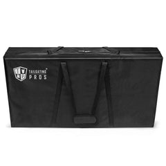 Tailgating Pros front view of carrying case showing full-size fit and protection