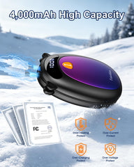 Taiofan magnetic pair snapped together for doubled warmth and shared use