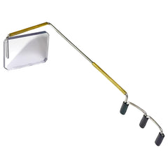Take A Look front view of mirror showing compact profile and secure clip benefit