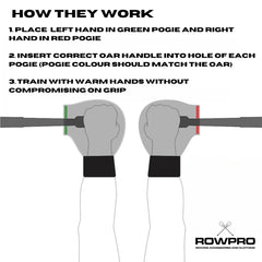 Tarrapu lifestyle image of sculler wearing pogies demonstrating warmth and maintained grip
