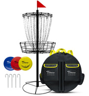 TARUMG front view of basket showing full 24-chain catch and stability