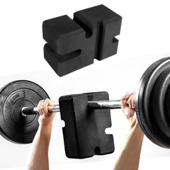 TAVIEW front view of bench press block showing compact design and stable platform benefit