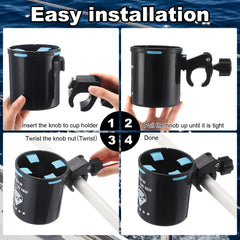 Teenyyou holder with water bottle showing size fit and practical capacity
