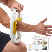 teepten forearm massager front view showing compact design and portability