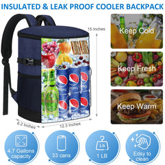 Tenot backpack in picnic setting keeping drinks cold for outdoor enjoyment