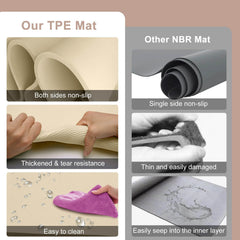 Tepemccu close-up of padded bar sleeve protecting hips and improving comfort