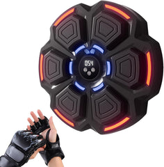 TGHIJKK front view of boxing machine showing compact design and fun features