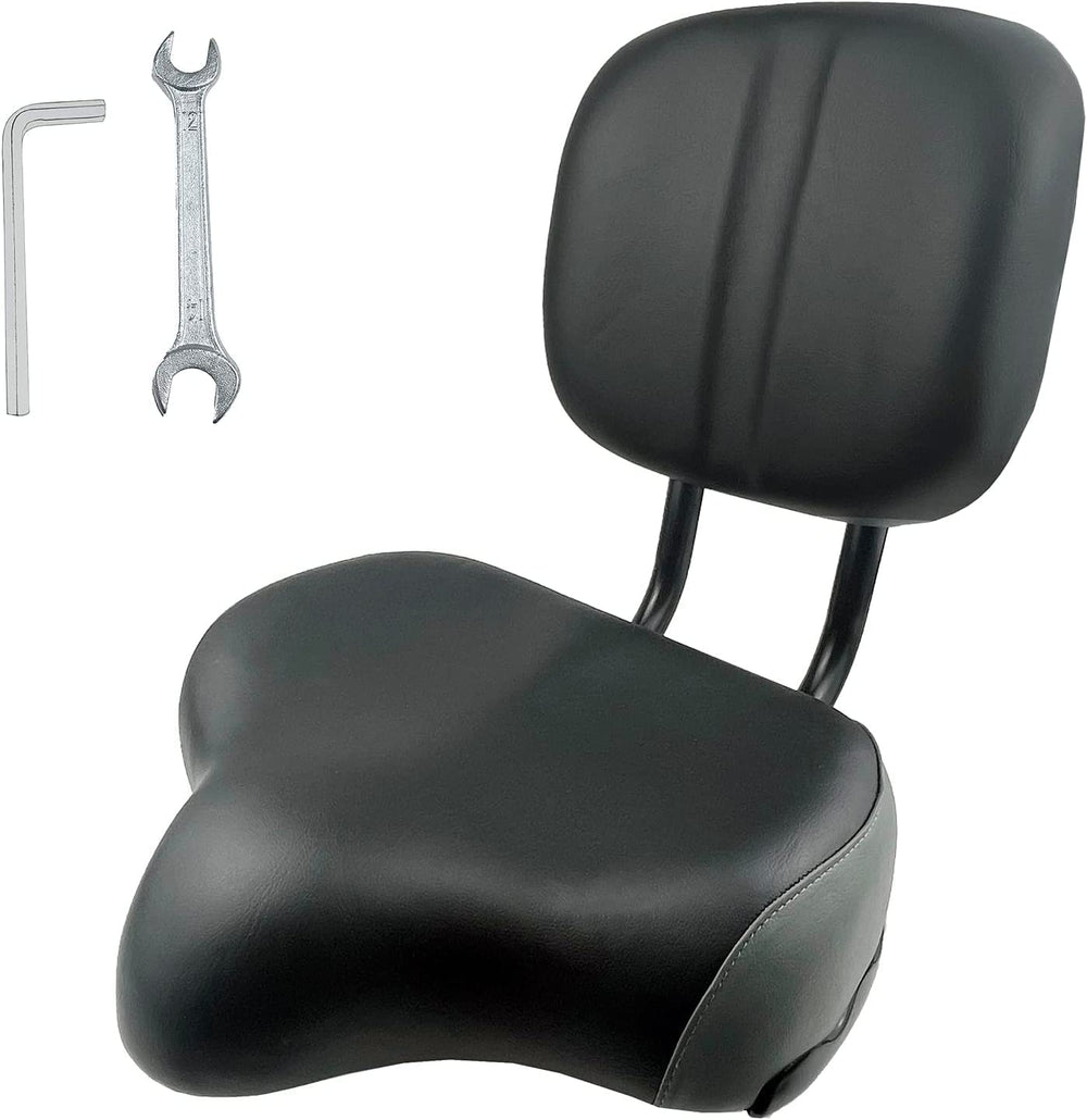 THALOUS front view of oversized memory foam backrest showing cushion and shape for comfort