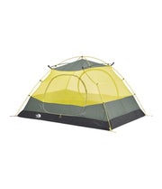 The North Face Stormbreak 3 front view showing doors and easy access benefit