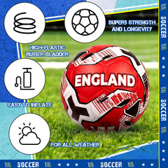 Thenshop ball in play on grass illustrating reliable flight and bounce