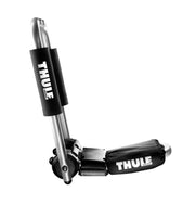 Thule Hull-a-Port Pro front view showing assembled carrier and secure fit benefit