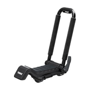 Thule Hull-a-Port XTR front profile on roof showing stable support and secure transport